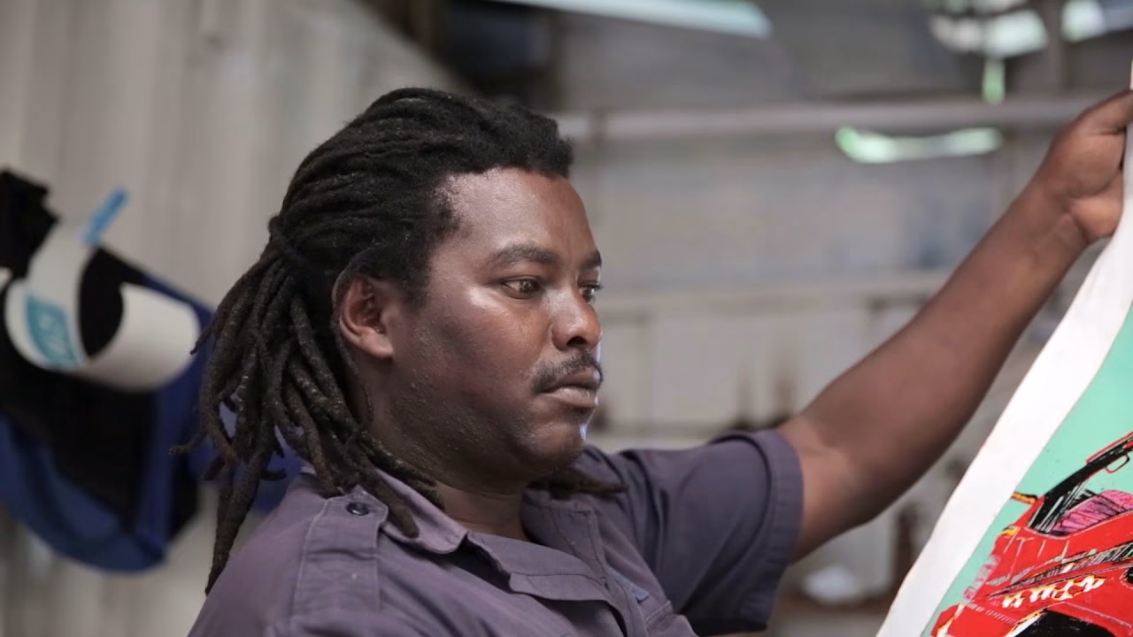 Matatus on Nairobi streets